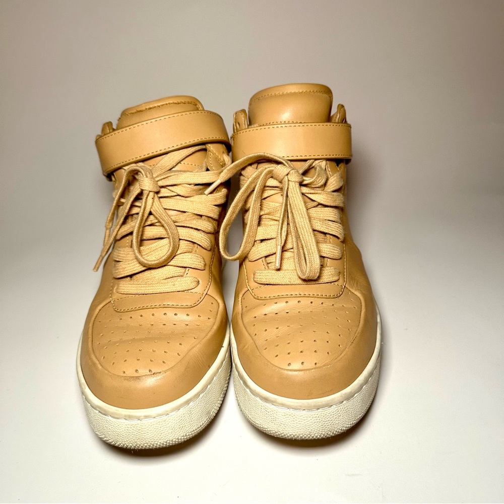 Celine Women’s Leather Sneakers  Trainer High Top  Size 6 or EU 36